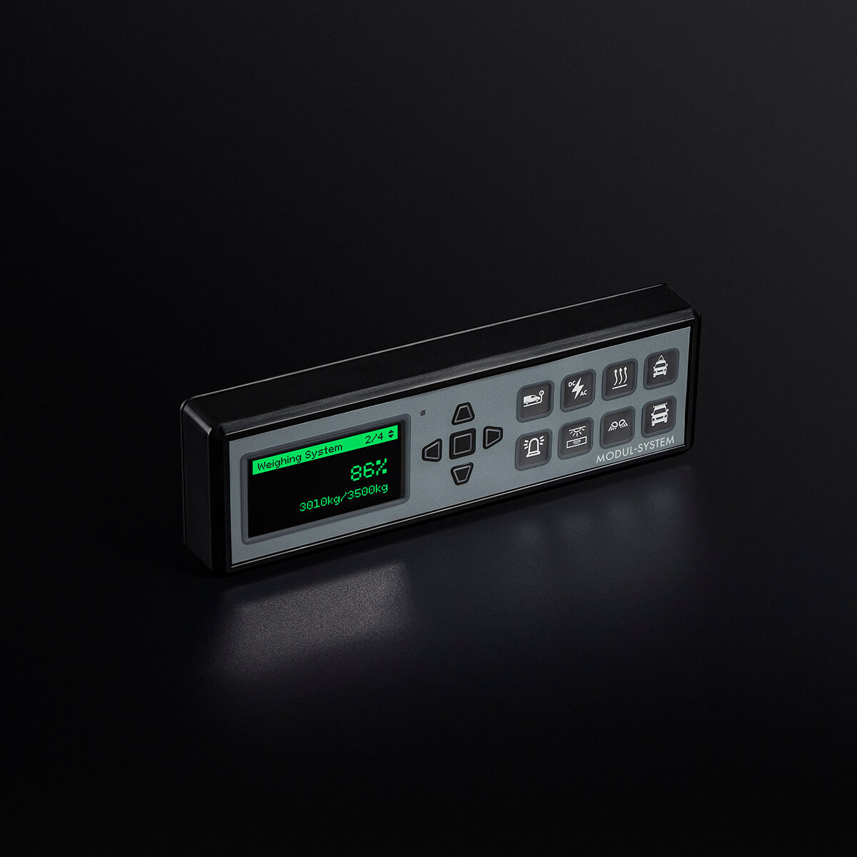 Switch panel with display