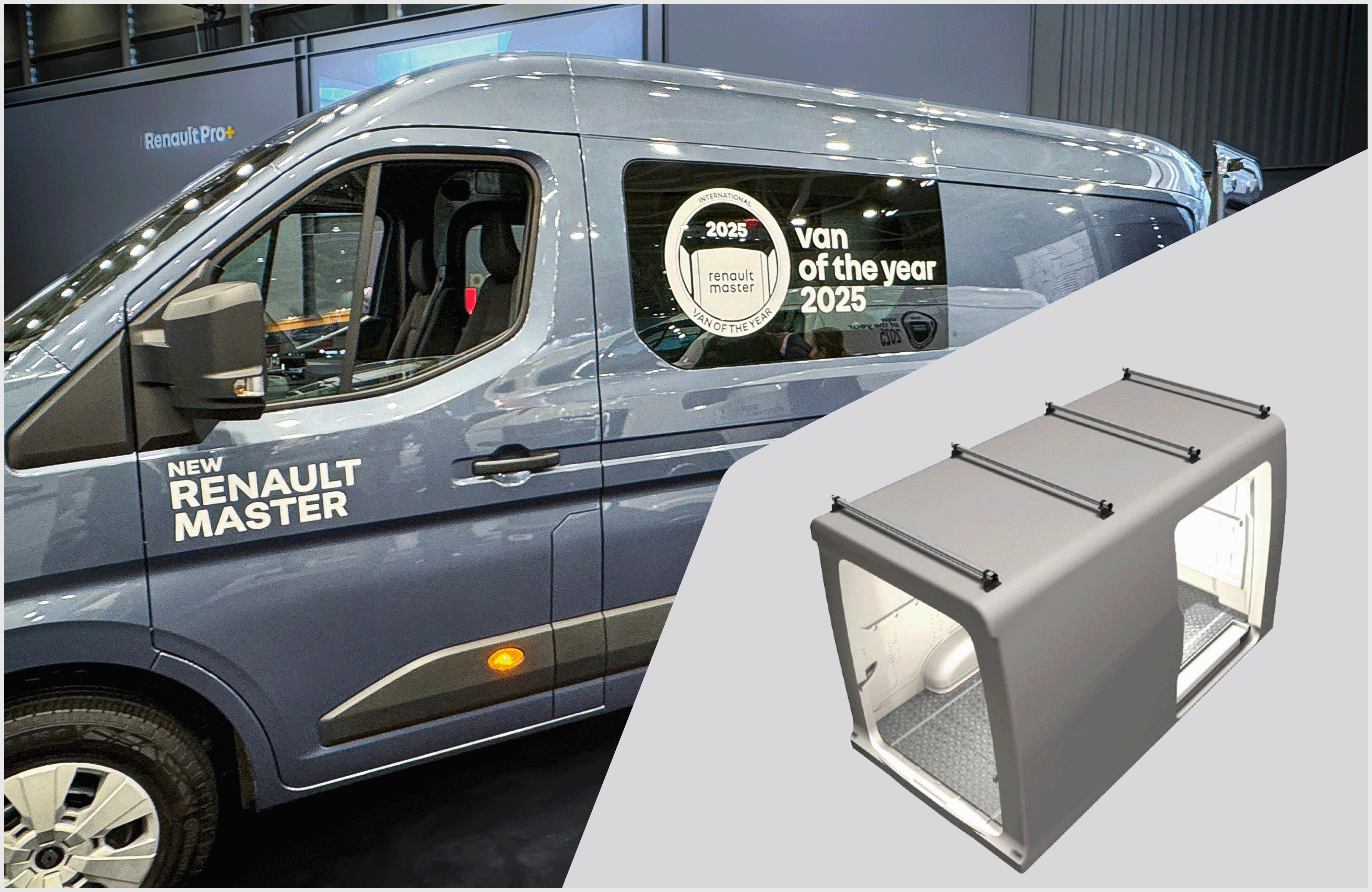 Takbøyler for 2024 Renault Master og Nissan Interstar er nå tilgjengelig