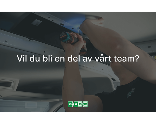 Modul-System AS fortsetter sin ekspansjon og søker flere dyktige medarbeidere