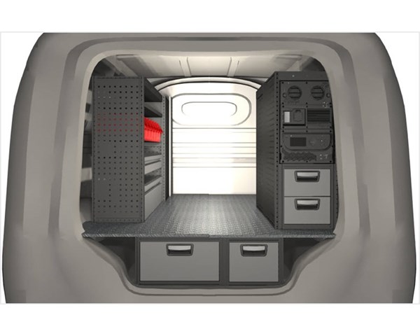 Modul-System har nylig utstyrt vår egen demobil, Kia PV5