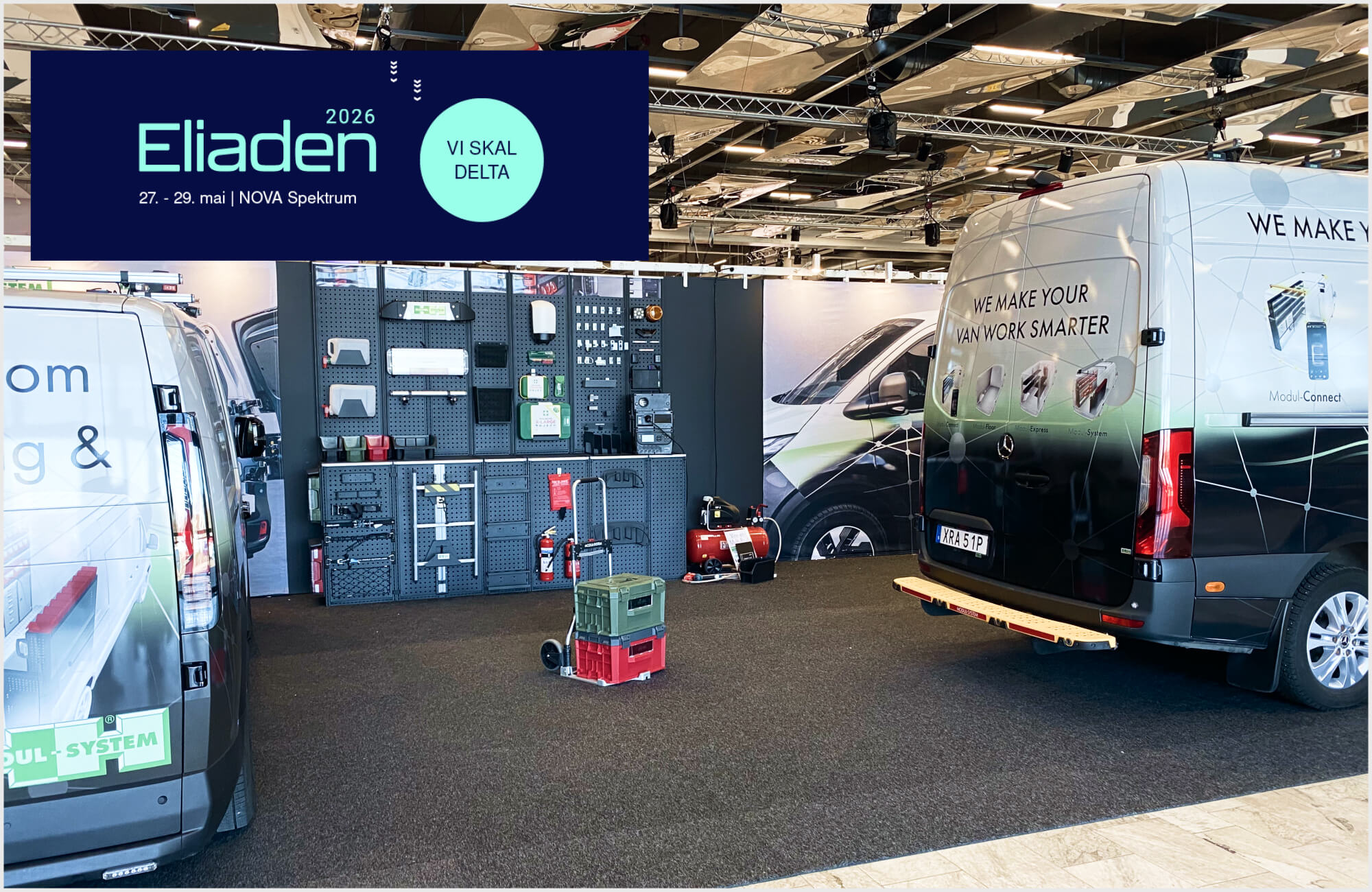 Modul-System stiller ut på Eliaden, 27.–29. mai på Nova Spektrum