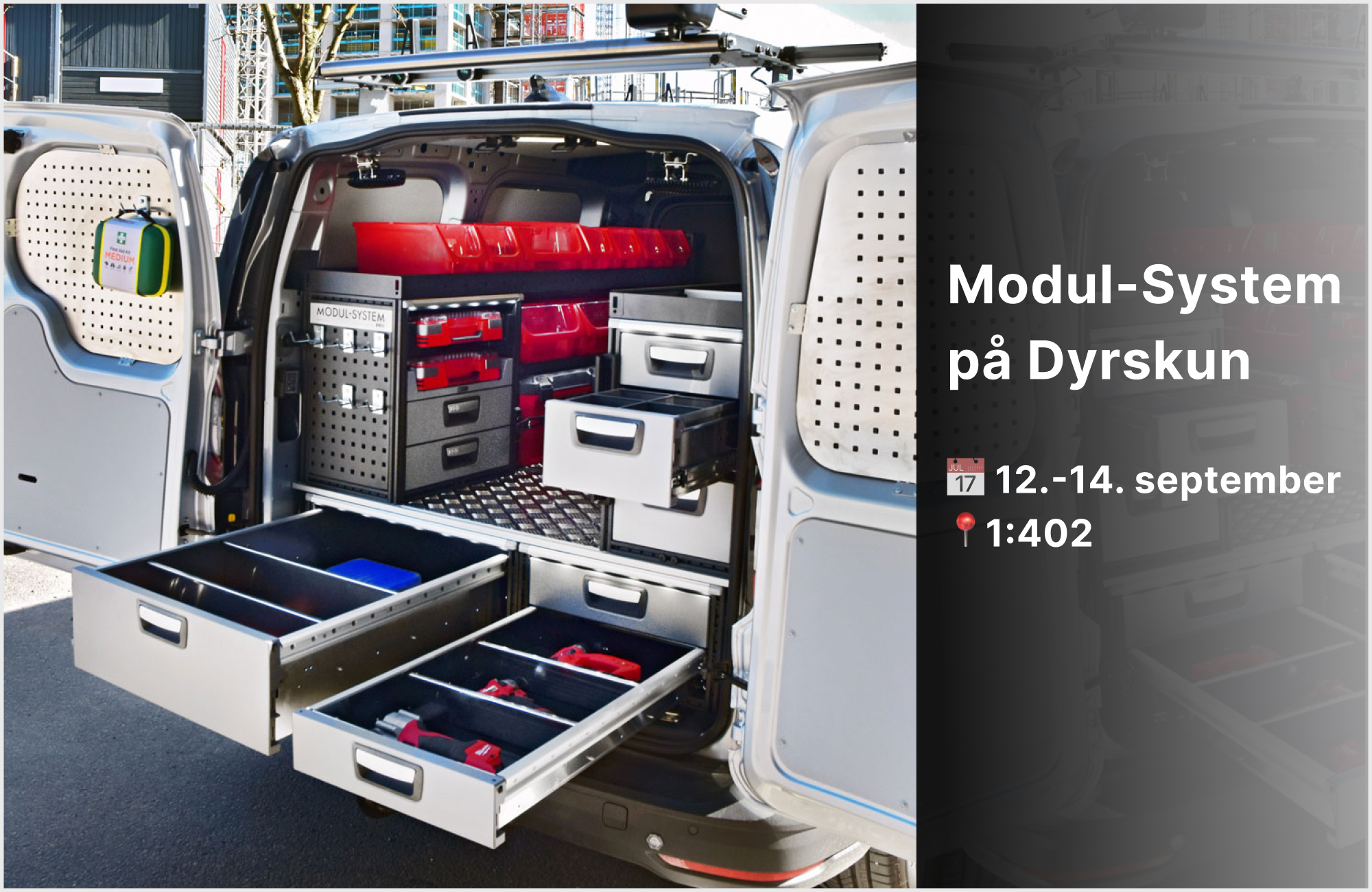 Kom og besøk Modul-System på Dyrskun 12.-14. september